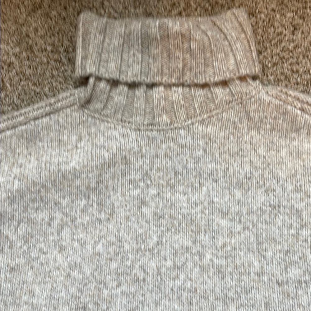 Chic Ribbed Knit Turtleneck Sweater